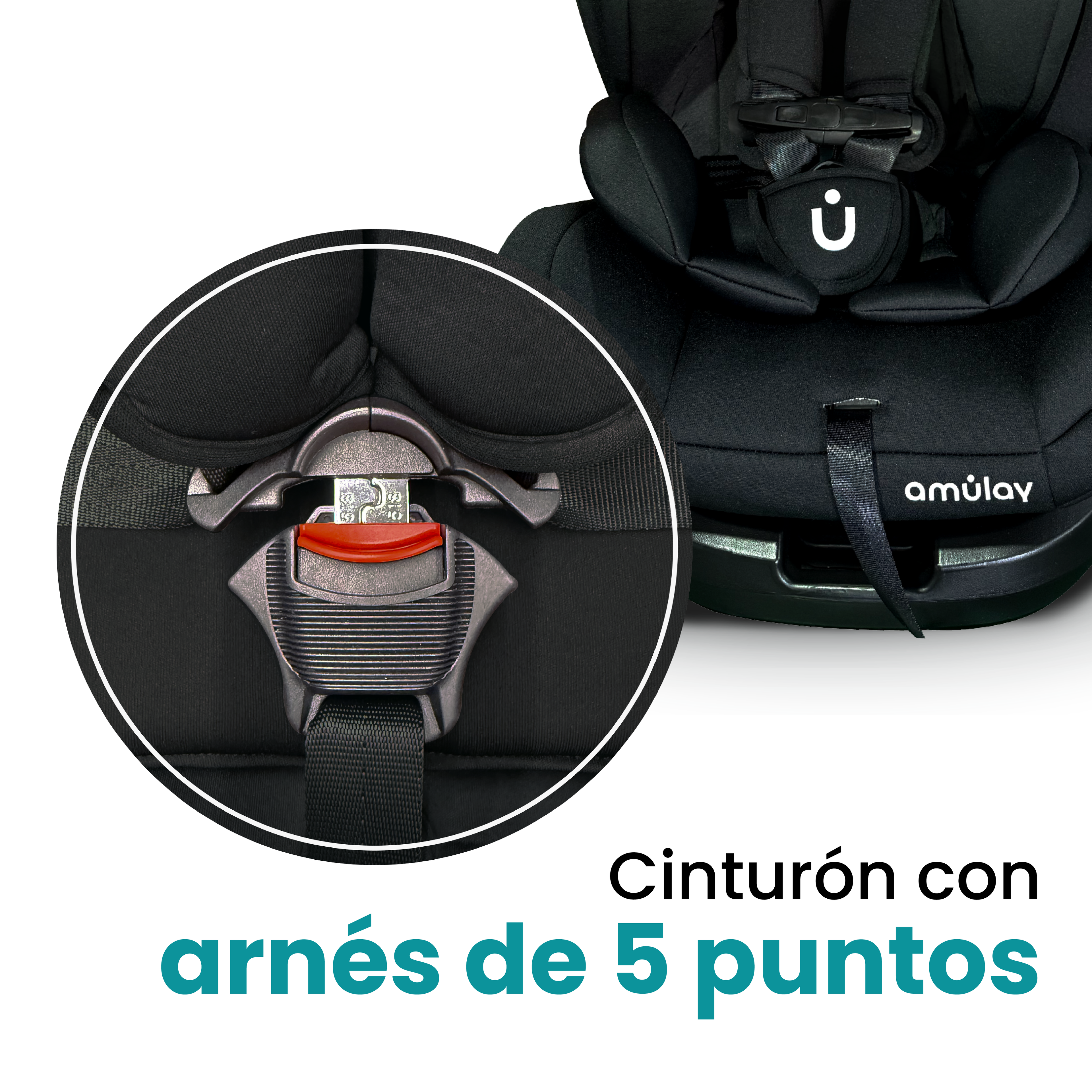 Autoasiento Kudu - 360º Isofix 0-36Kg
