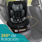 Autoasiento KIDDO - 360º Isofix 0-36Kg