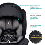 Autoasiento KIDDO - 360º Isofix 0-36Kg