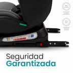Autoasiento KIDDO - 360º Isofix 0-36Kg