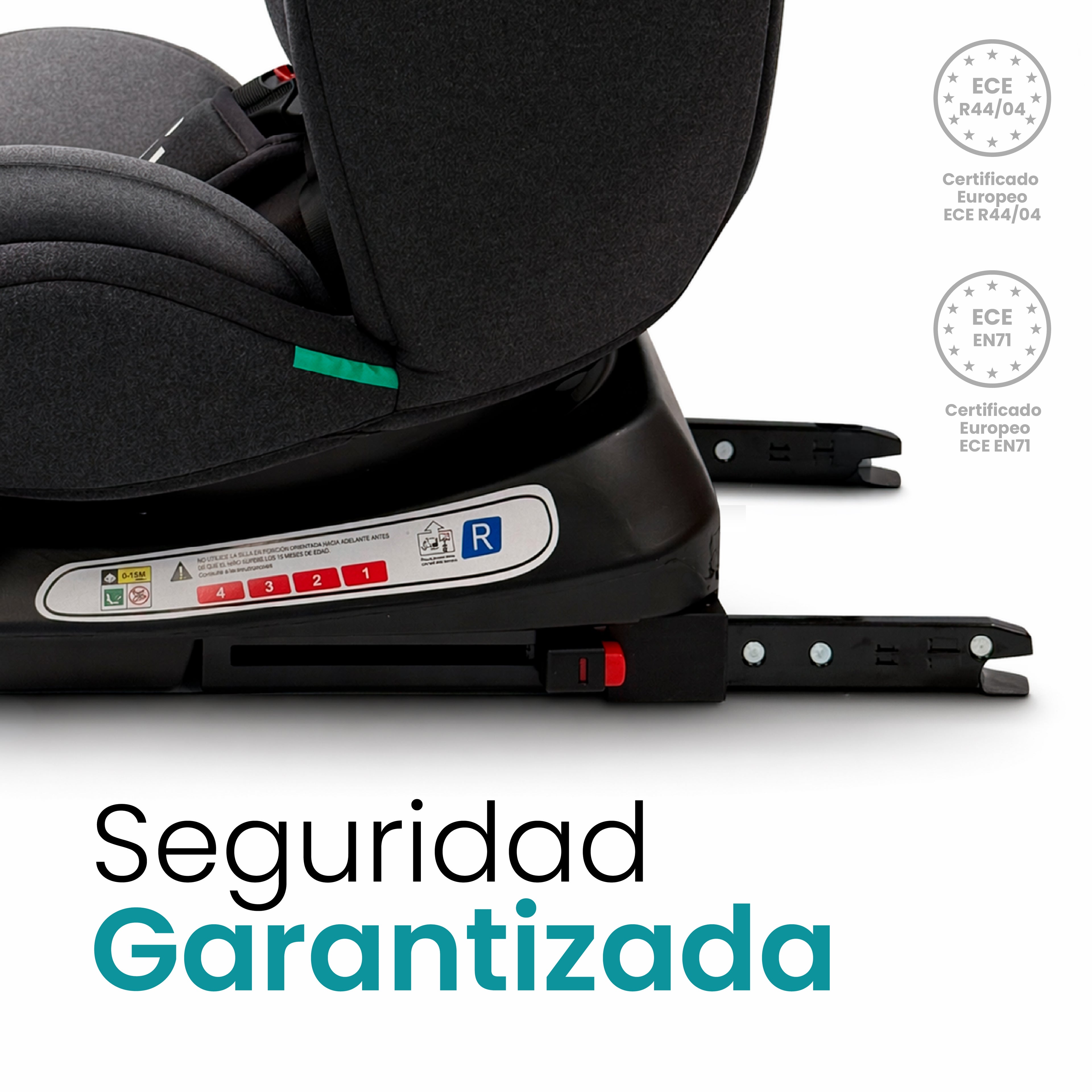 Autoasiento KIDDO - 360º Isofix 0-36Kg