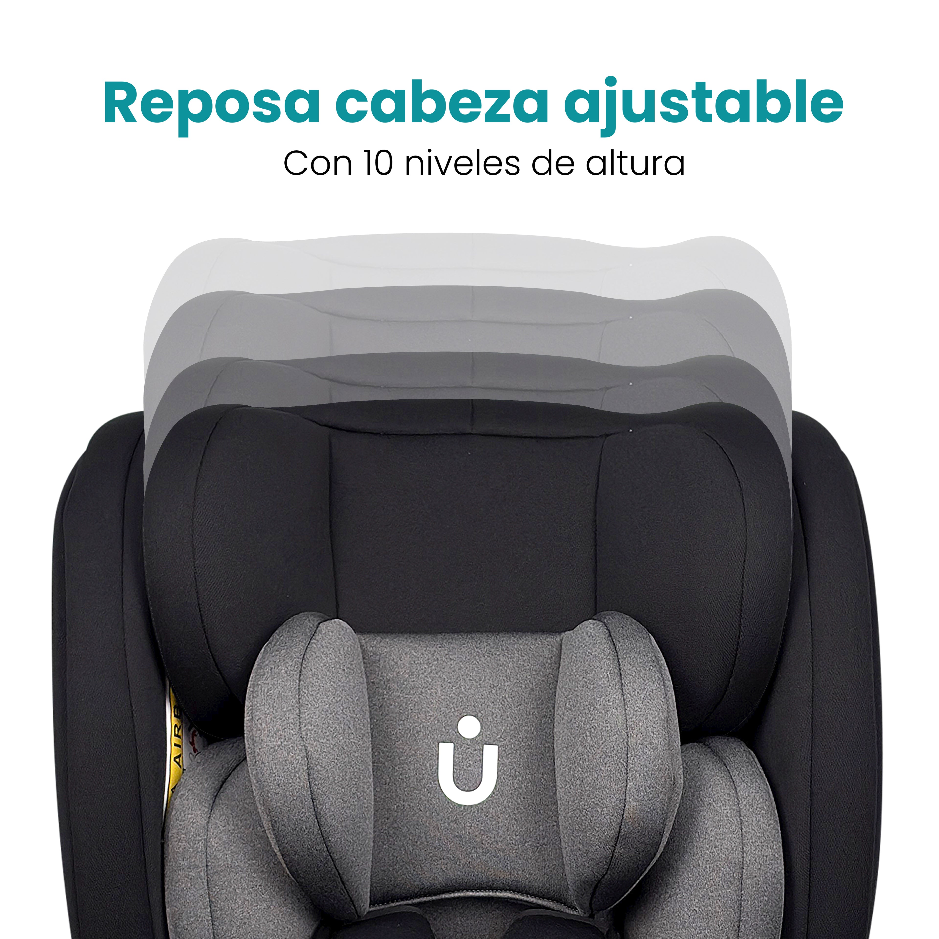 Autoasiento KIDDO - 360º Isofix 0-36Kg