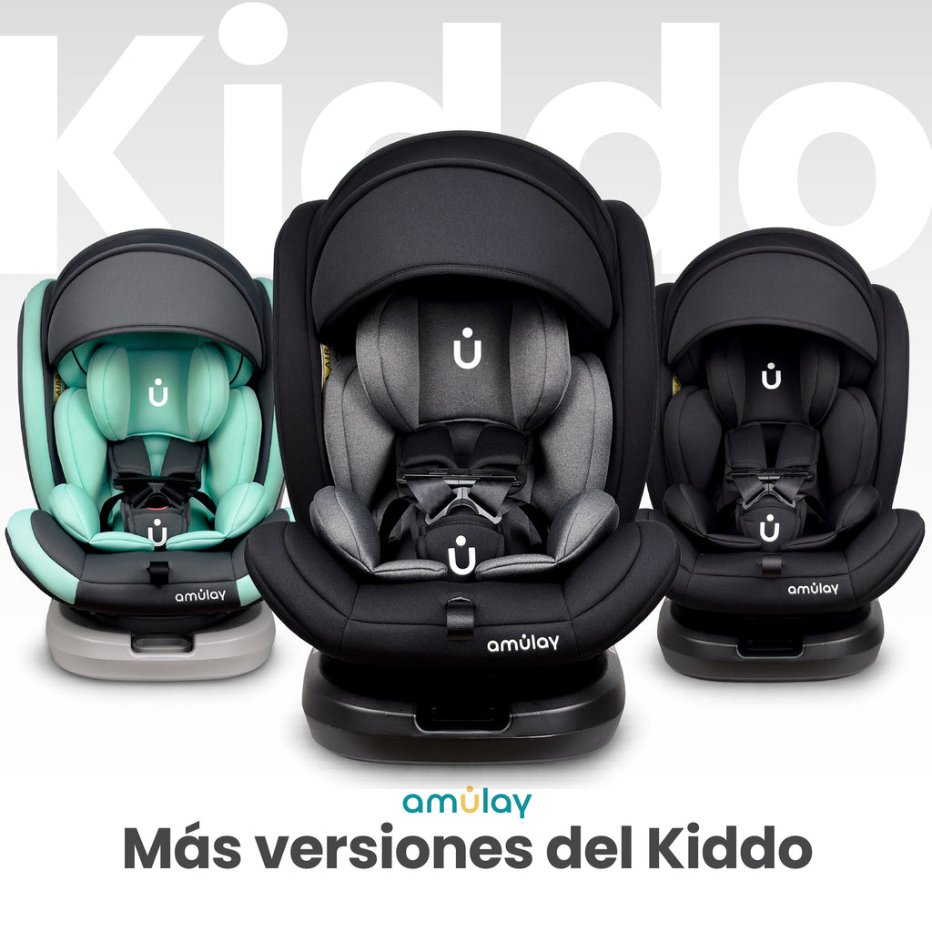 Autoasiento KIDDO - 360º Isofix 0-36Kg