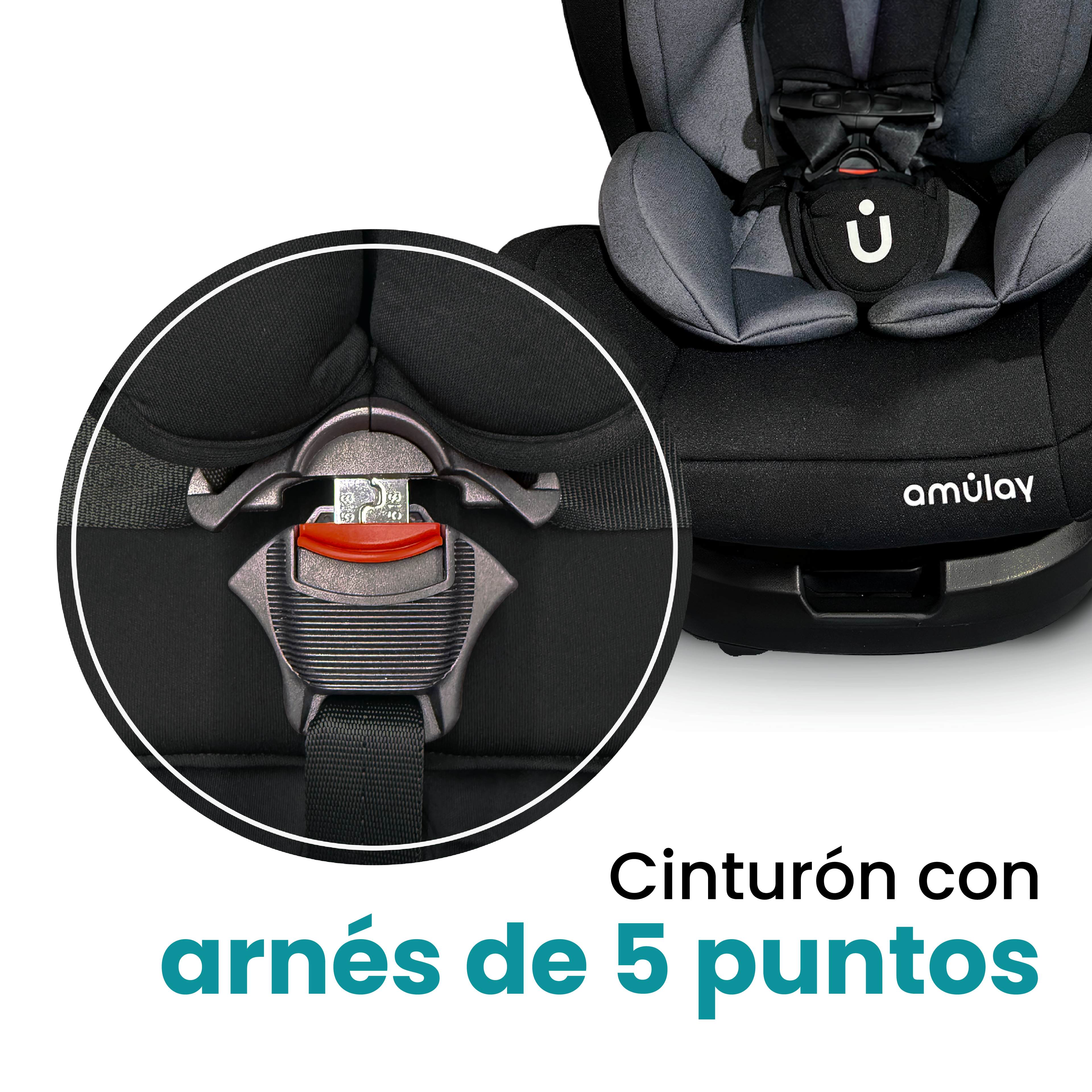 Autoasiento Kudu - 360º Isofix 0-36Kg