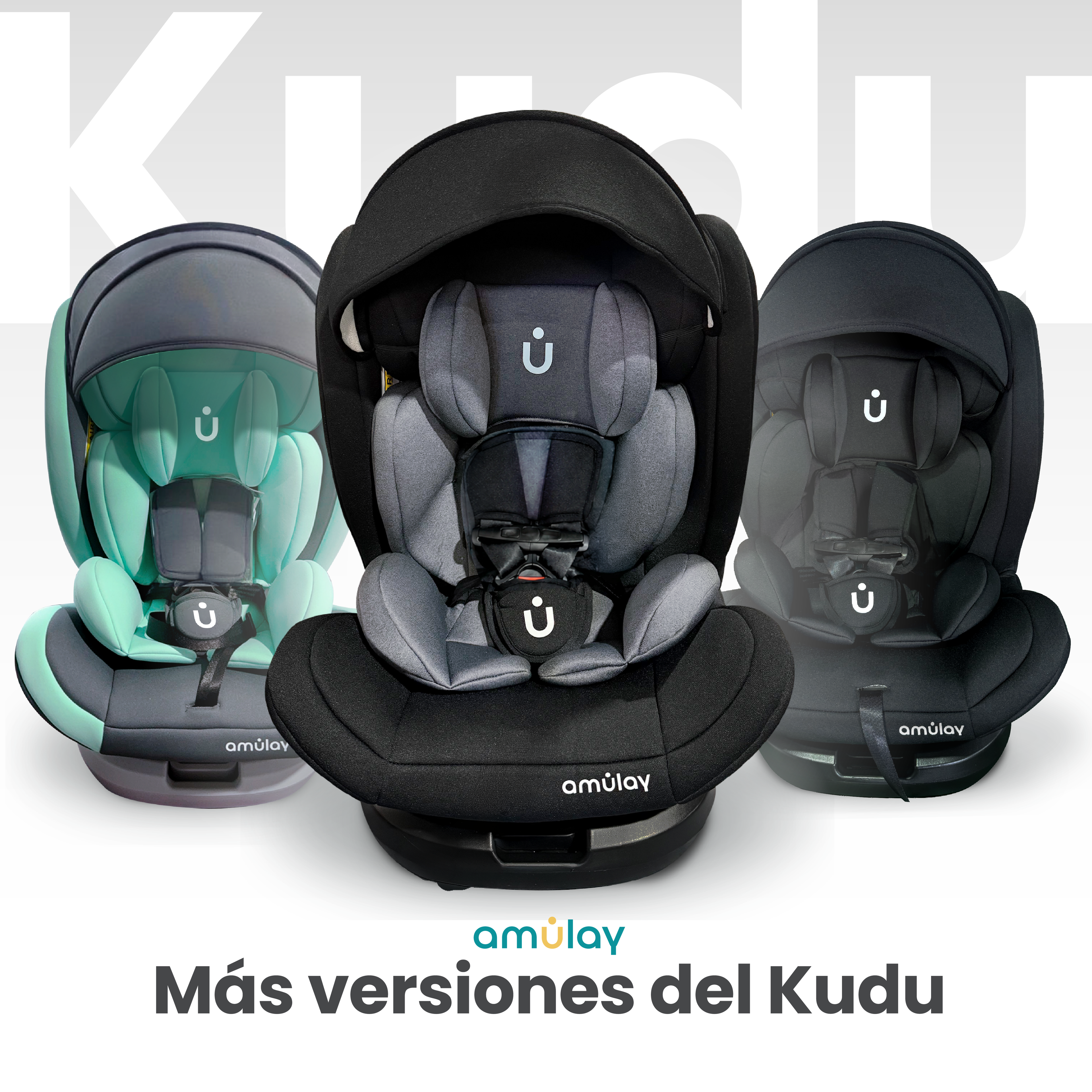 Autoasiento Kudu - 360º Isofix 0-36Kg