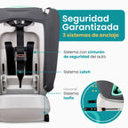 Autoasiento KIDDO - 360º Isofix 0-36Kg