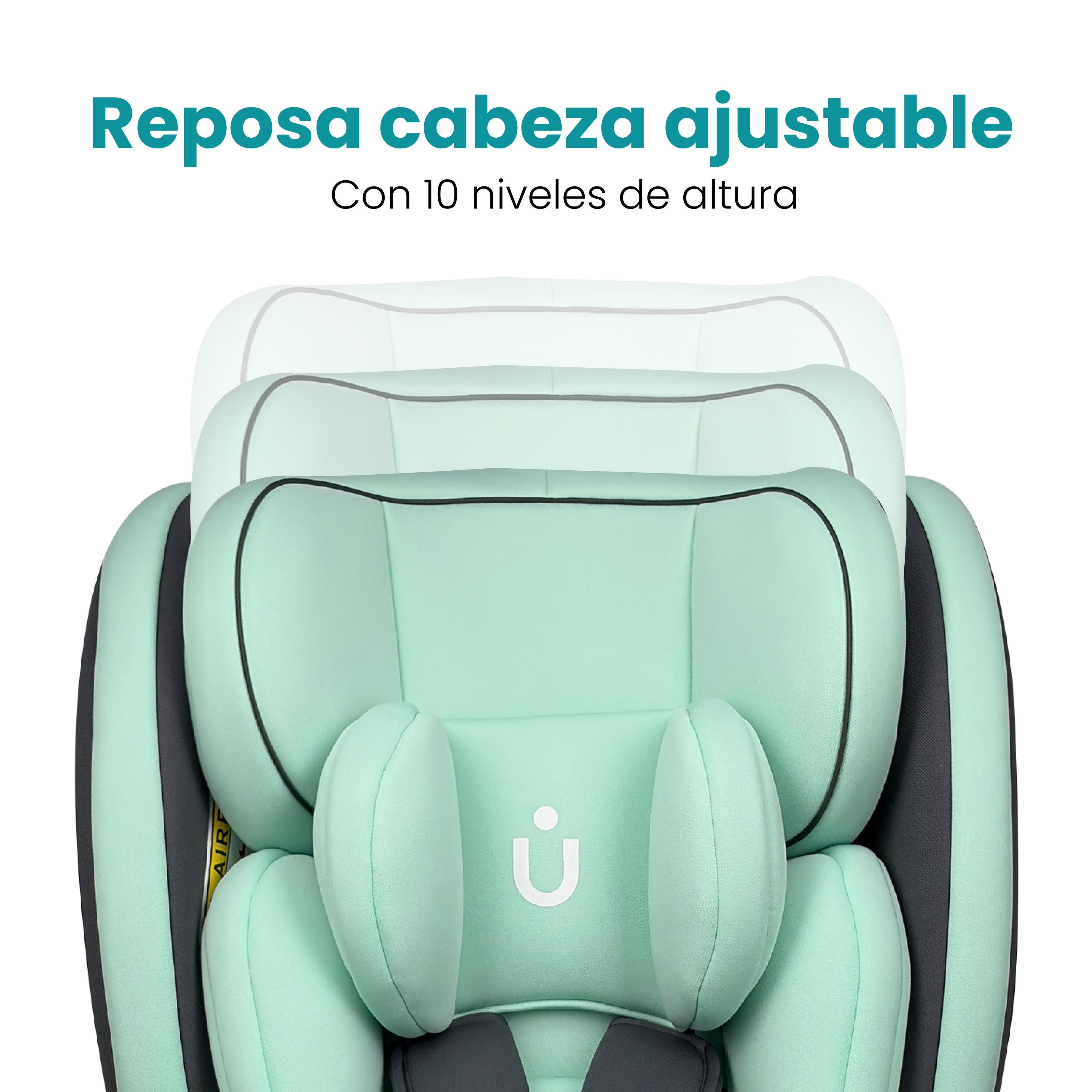 Autoasiento KIDDO - 360º Isofix 0-36Kg