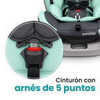 Autoasiento KIDDO - 360º Isofix 0-36Kg