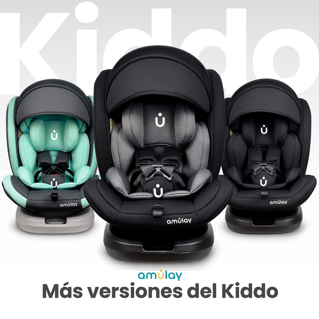 Autoasiento KIDDO - 360º Isofix 0-36Kg