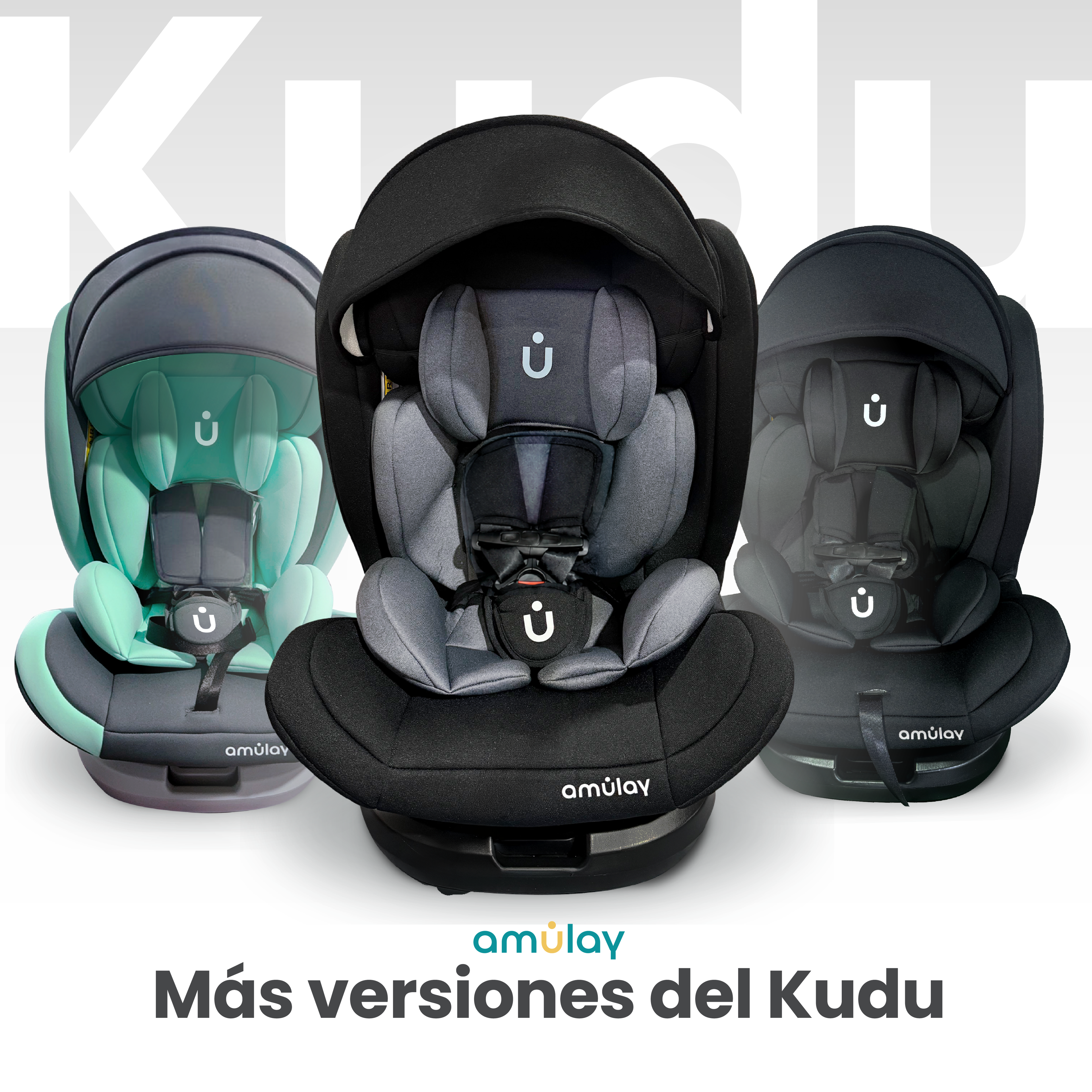Autoasiento Kudu - 360º Isofix 0-36Kg