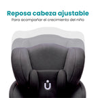 Autoasiento PIPÓN- Booster Isofix 9-36Kg