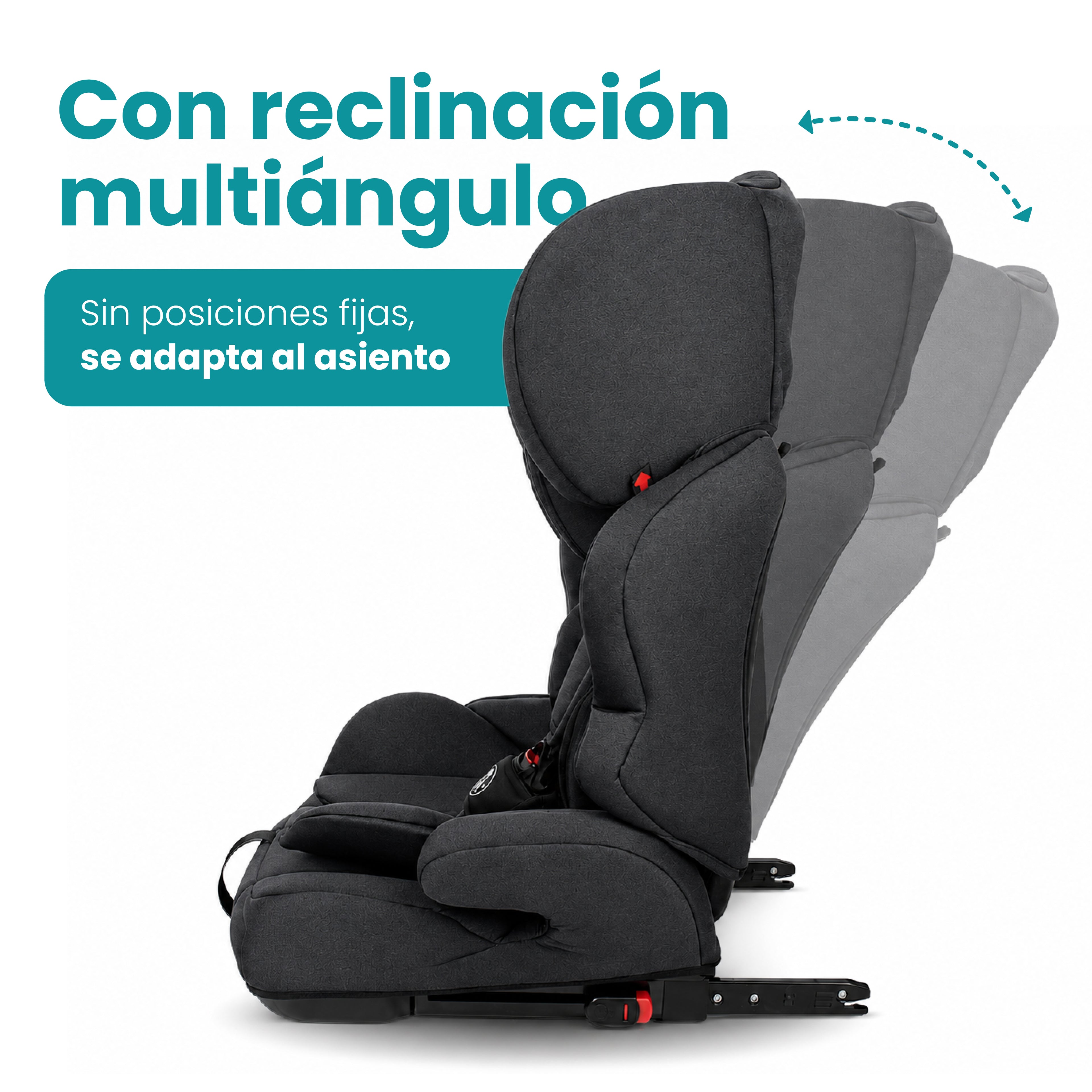 Autoasiento PIPÓN- Booster Isofix 9-36Kg