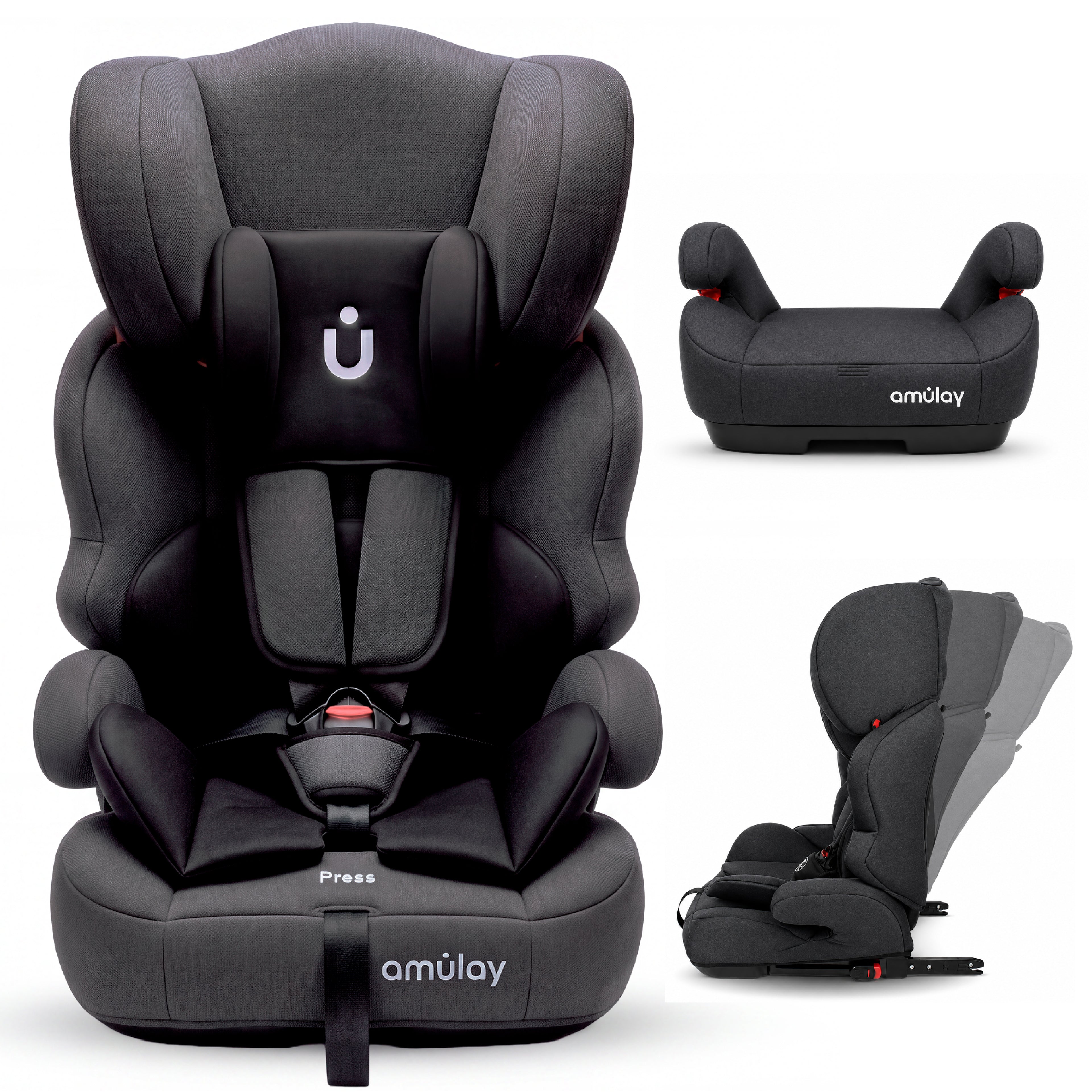 Autoasiento PIPÓN- Booster Isofix 9-36Kg