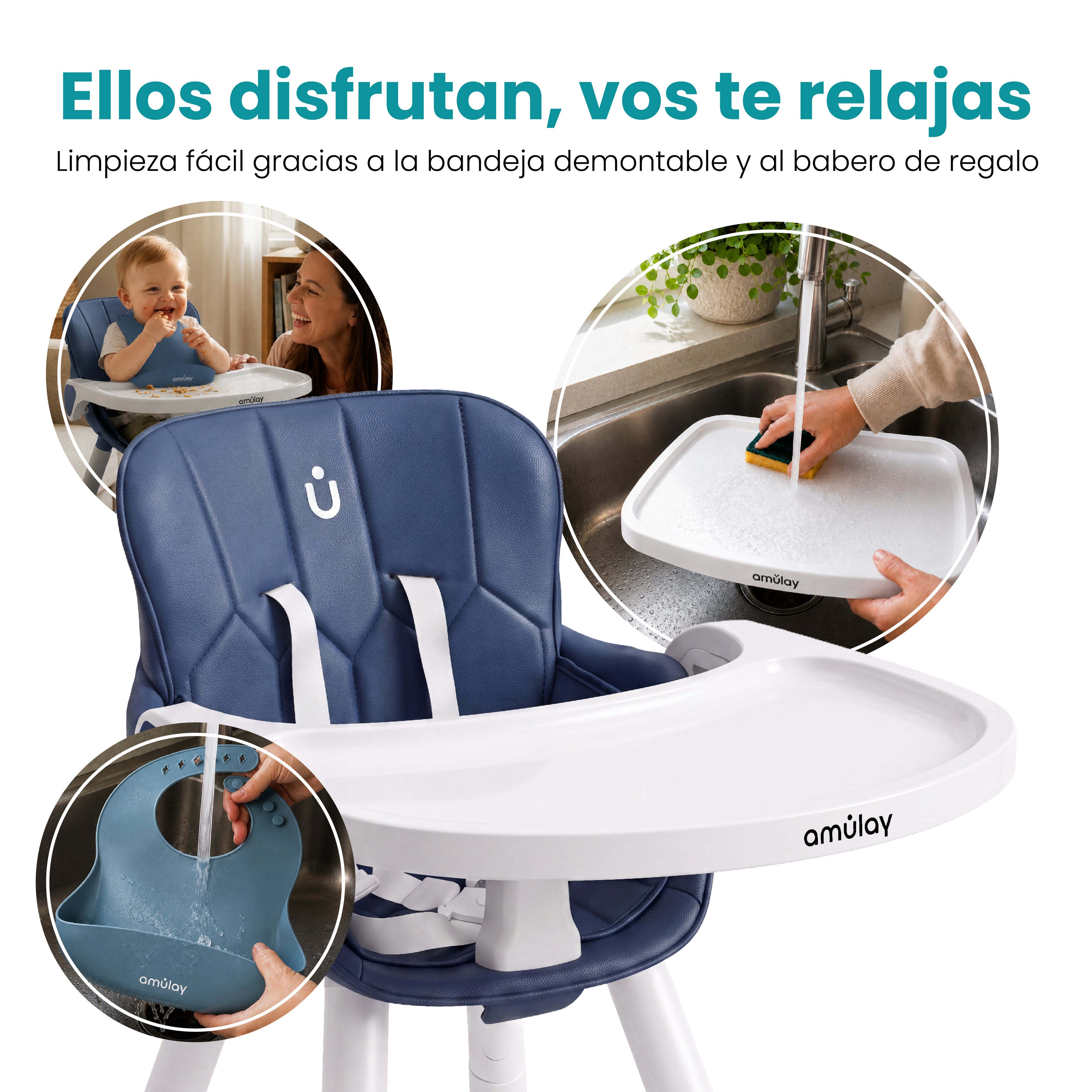 Silla Alta Periquera NUBA 3 En 1