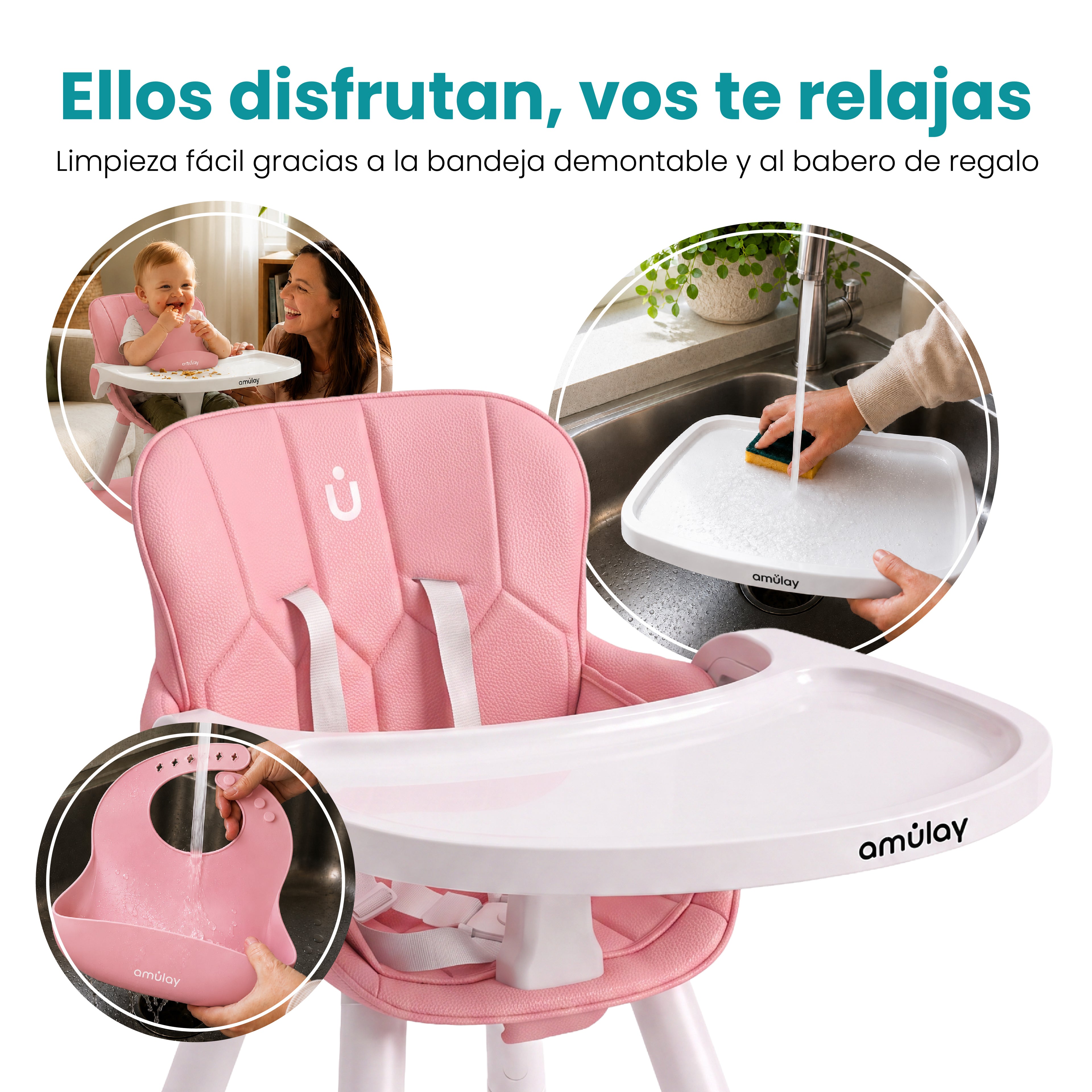 Silla Alta Periquera NUBA 3 En 1
