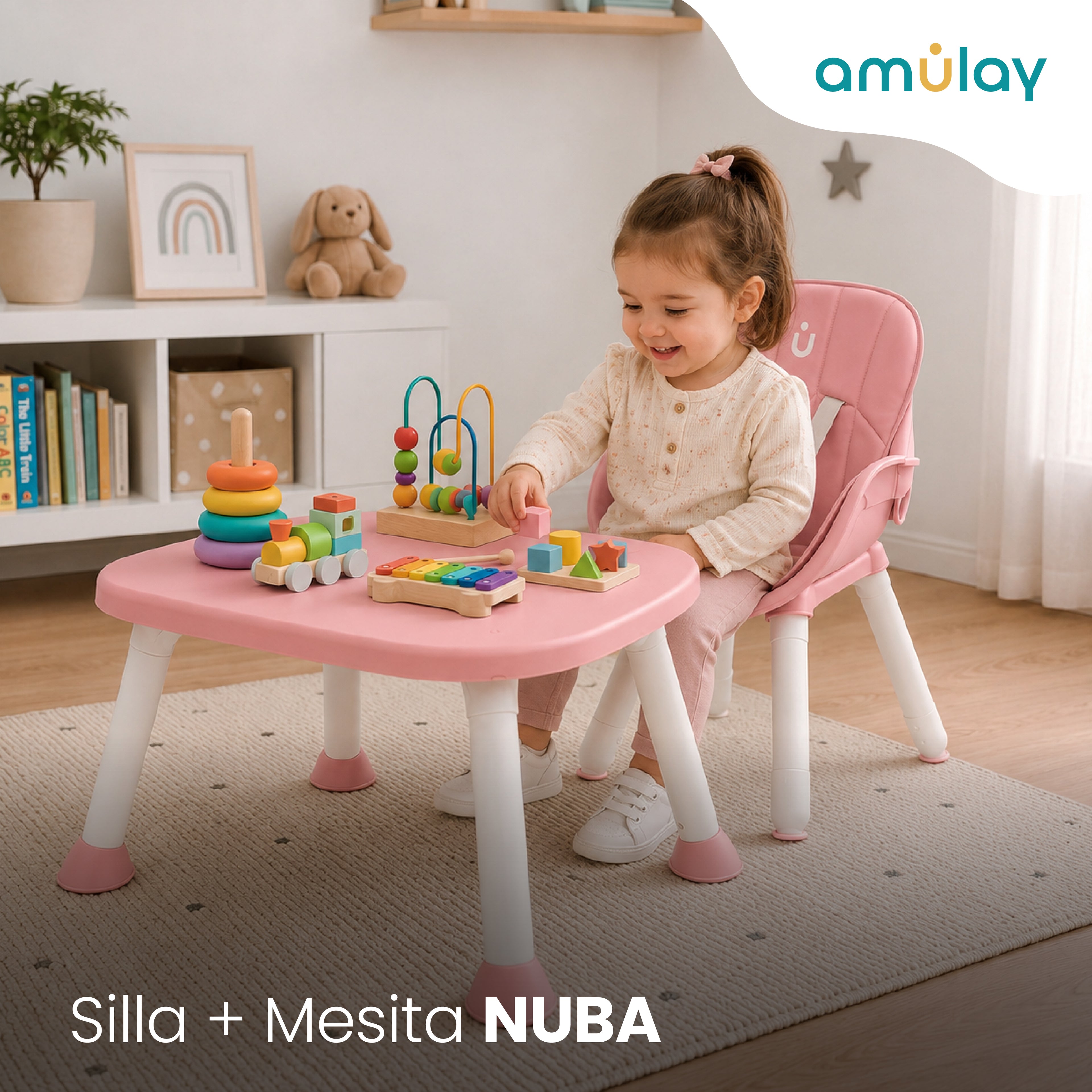 Silla Alta Periquera NUBA 3 En 1