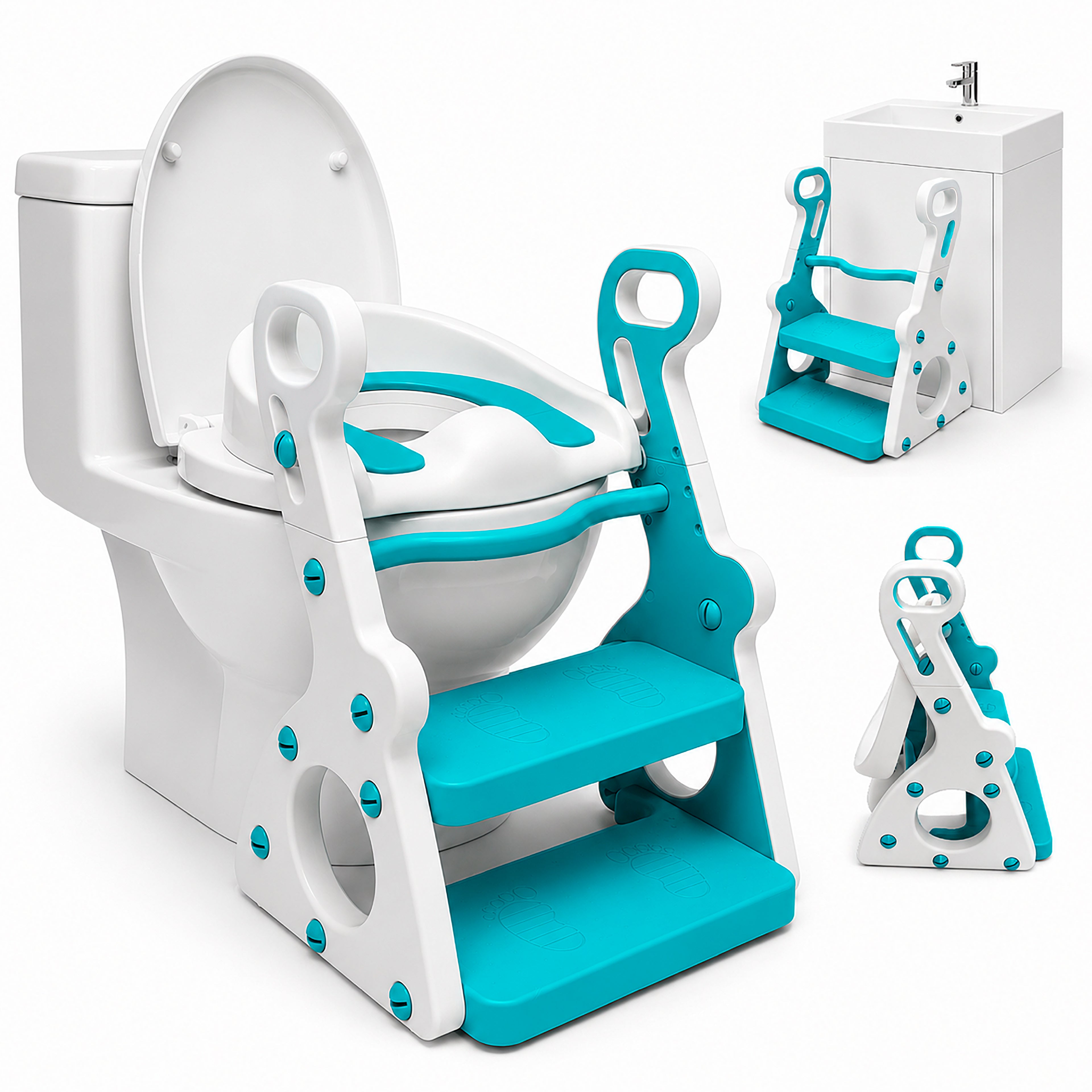 Entrenador Infantil de Baño Poppy 3 en 1