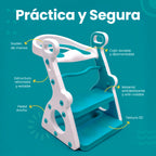 Entrenador Infantil de Baño Poppy 3 en 1