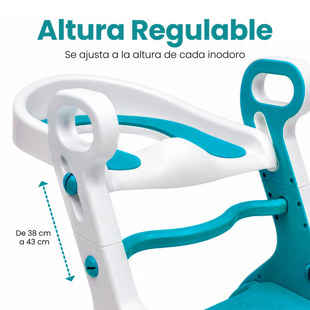 Entrenador Infantil de Baño Poppy 3 en 1