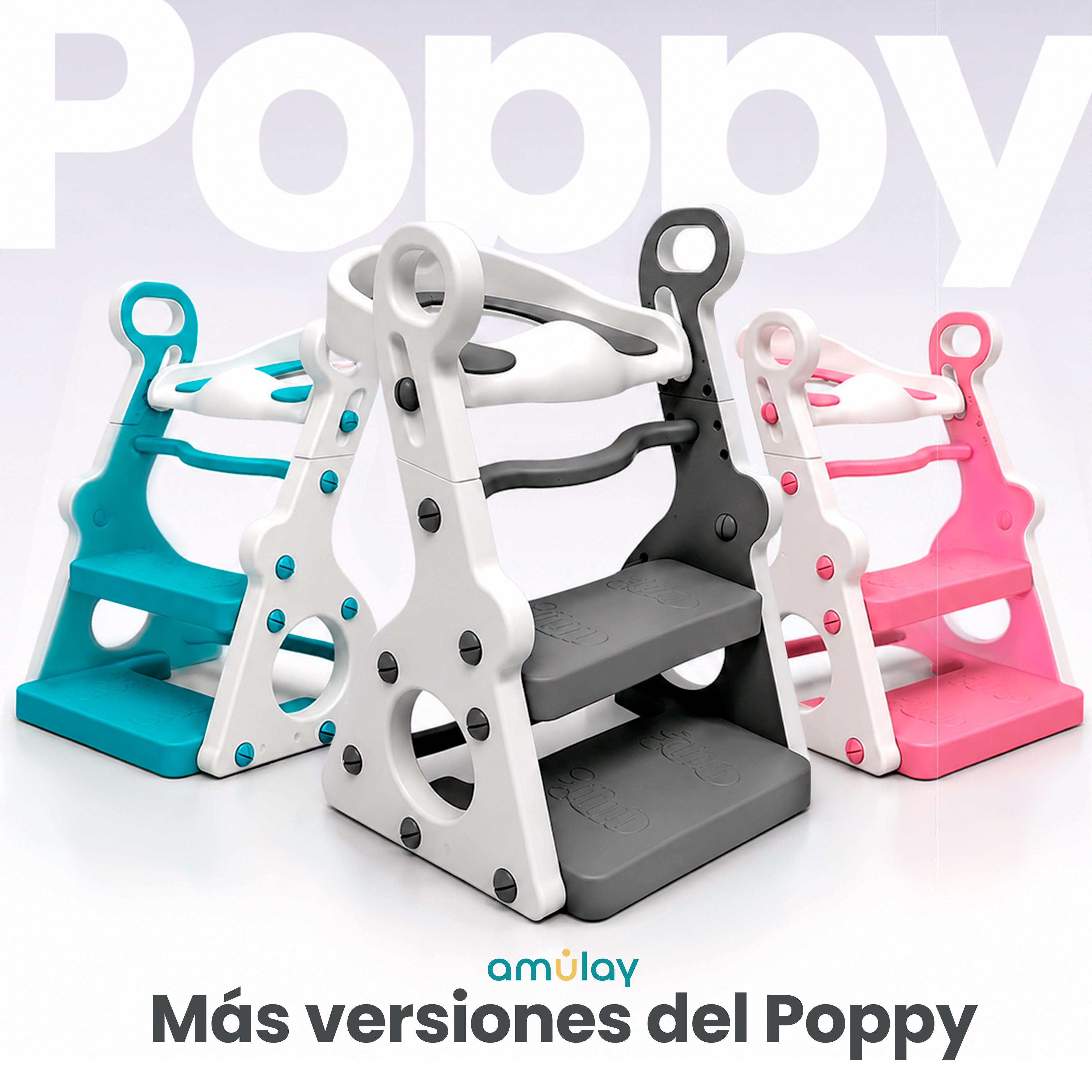 Entrenador Infantil de Baño Poppy 3 en 1