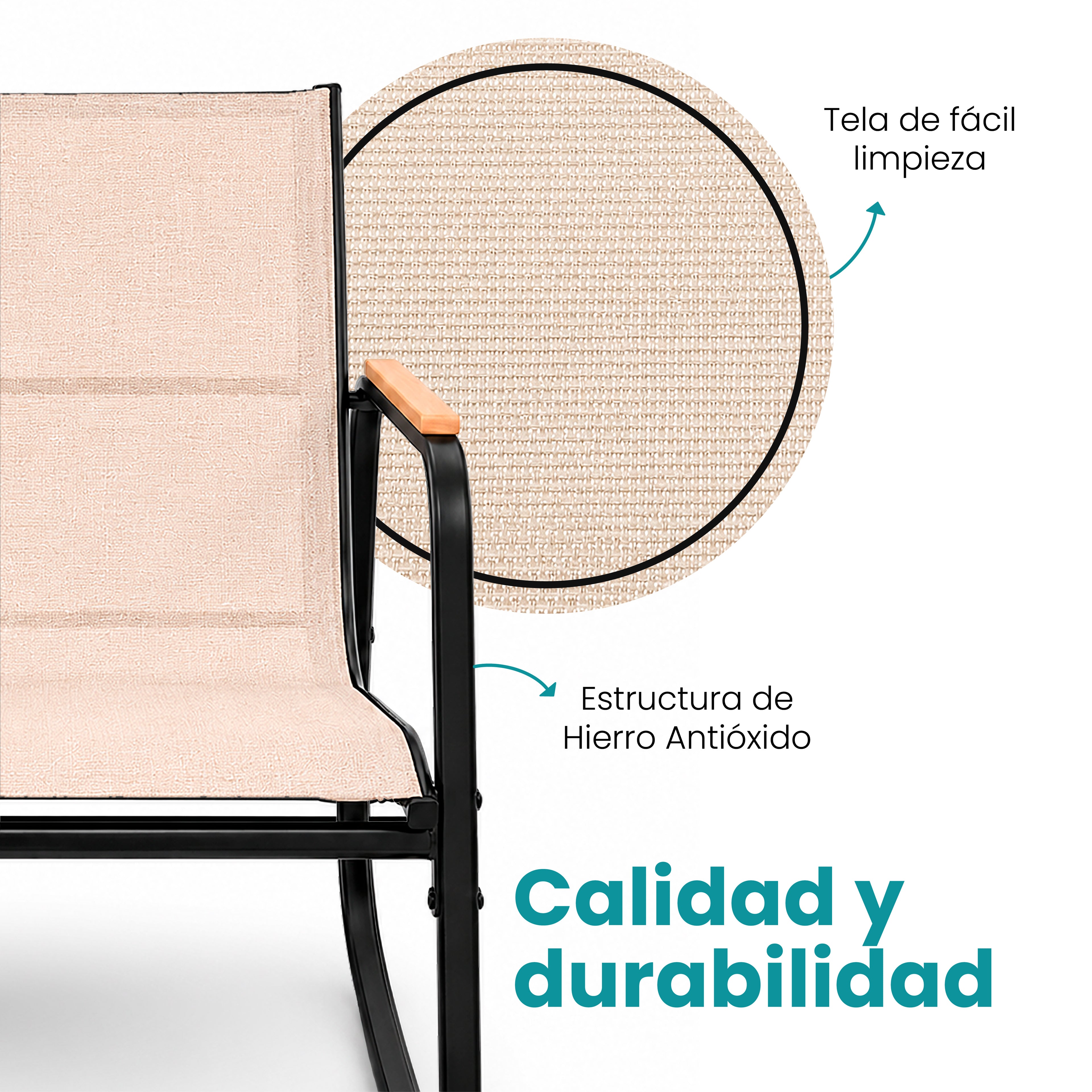 Sillas Mecedoras de Jardín LOFT