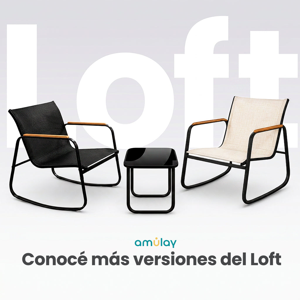Sillas Mecedoras de Jardín LOFT