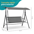 Banco Columpio OLMO Con Toldo