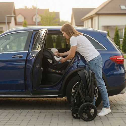 Carriola Con Portabebé Kobu