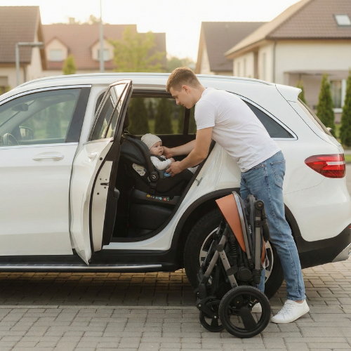 Carriola Con Portabebé Kobu
